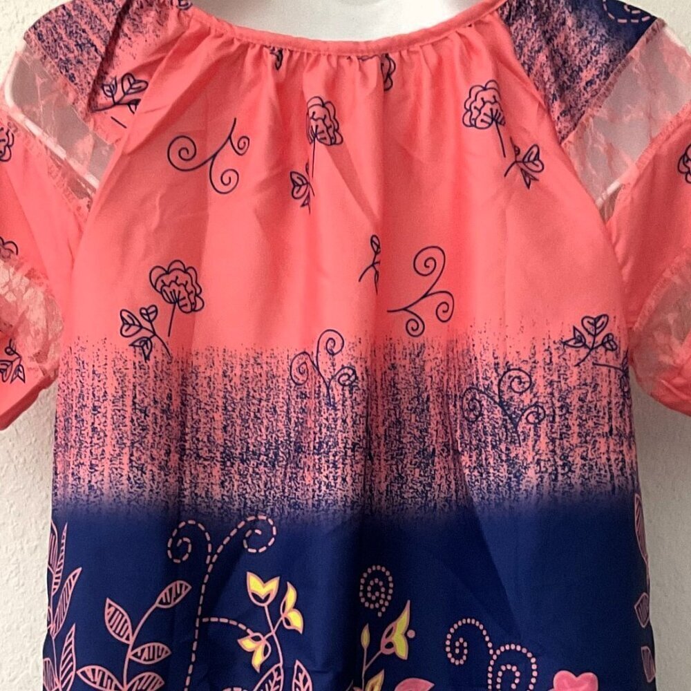 BOHEMIAN FLORAL LACE TOP - Picture 8 of 13